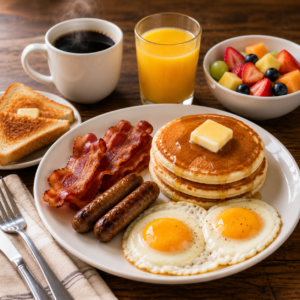 American breakfast