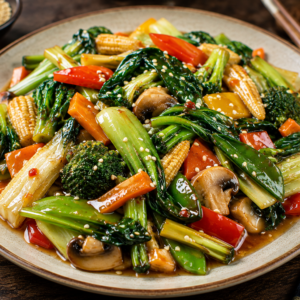 Sweet & Sour Vegetables Stir Fry