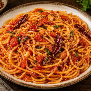 Spaghetti All Arrabiata