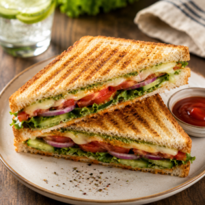 Cheese Corn Sandwich